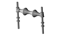 Adjustable Pipe Roll Support